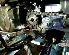 摩托车链条传动 滚子链条的结构原理与常见故障检修指南